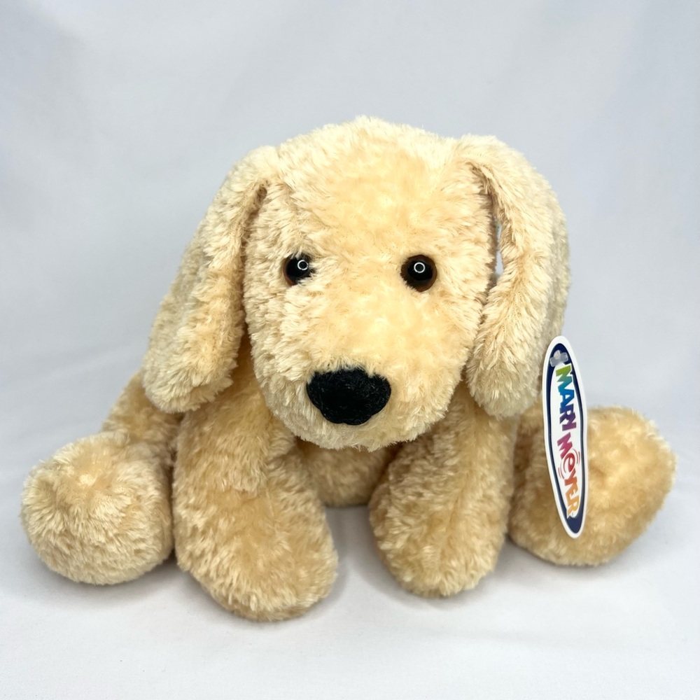 Vtg Mary Meyer Flip Flops Puppy Dog Plush Tan Lab 12” 1999